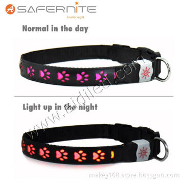 Night Safety Rechargeable Led Glow Dog Collars